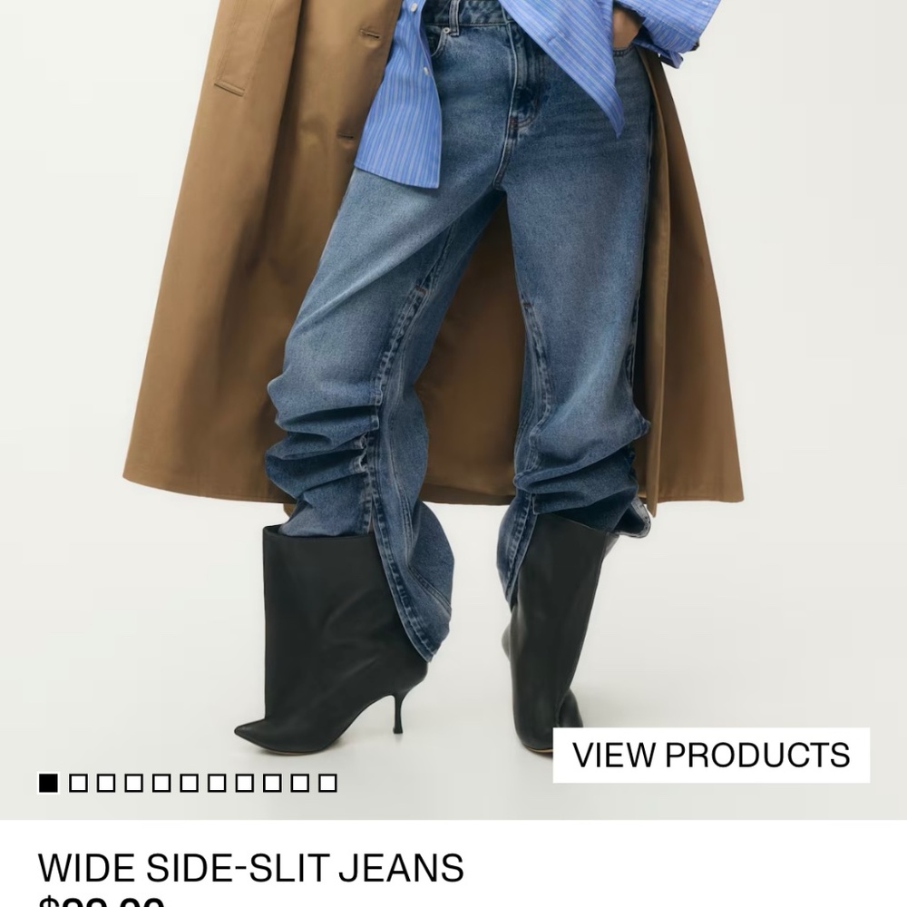 H&M x Glenn Martens jeans